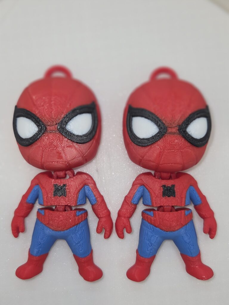 Porta-Chaves Spider Man em impressão 3D
